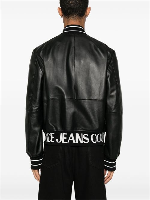 Bomber uomo in pelle Versace jeans Couture | 78GAVP07CPPS3899